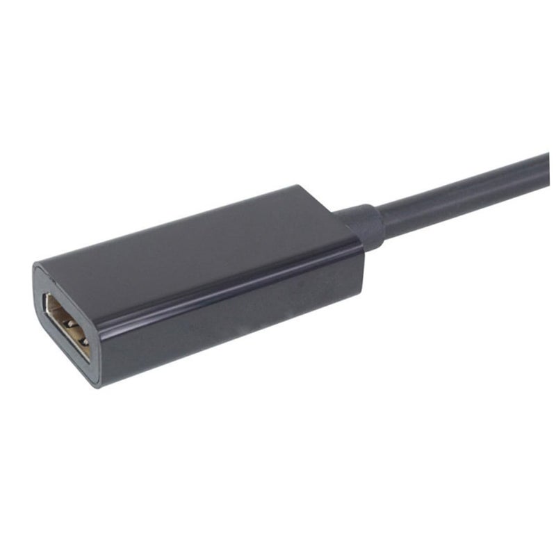Mini DisplayPort to DisplayPort Adapter Cable 25cm 1080p for Laptop Monitor - Image 1